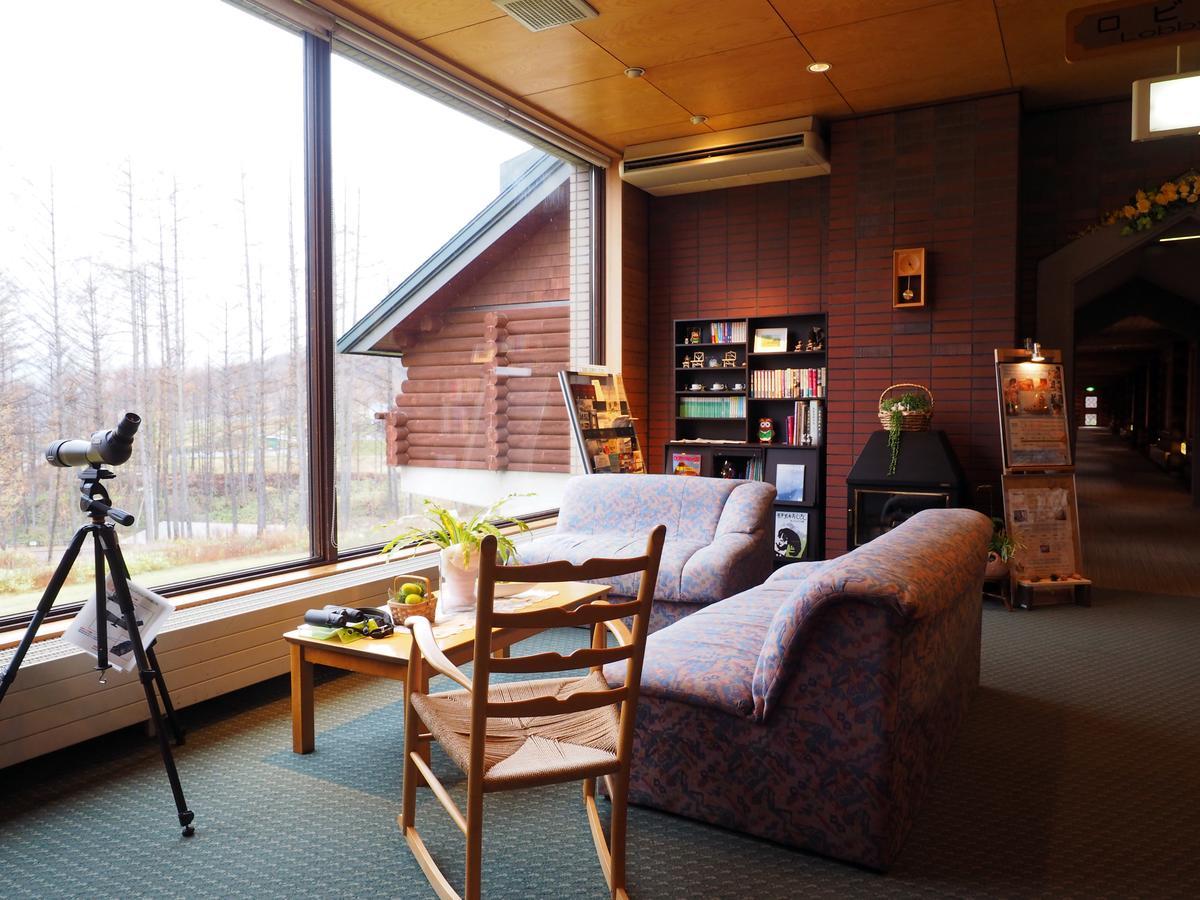 Log Hotel Larch Lake Kanayama Minamifurano Extérieur photo